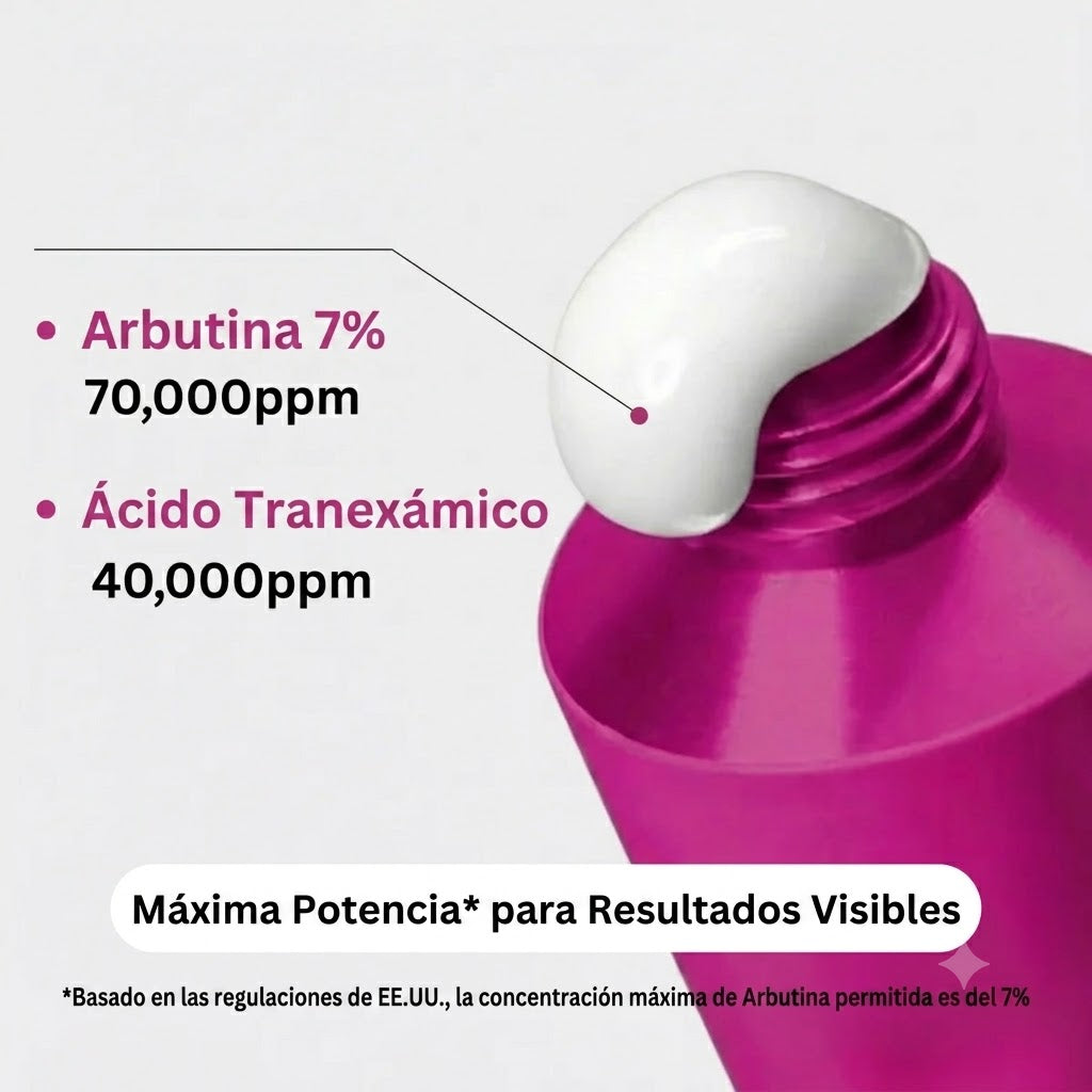 Crema Facial Iluminadora SEORA CON Arbutina 7% + Ácido Tranexámico 4% 50ML –