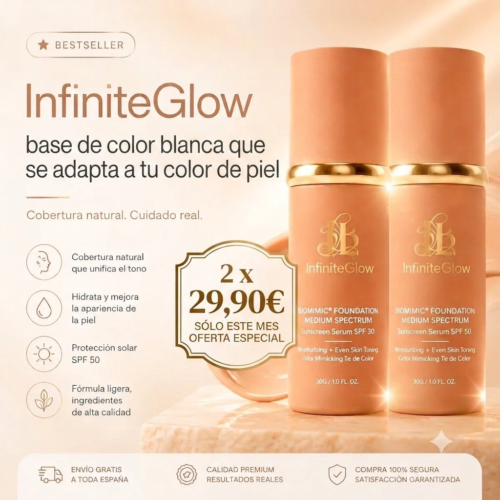 Una base de maquillaje que se adapta a tu piel.