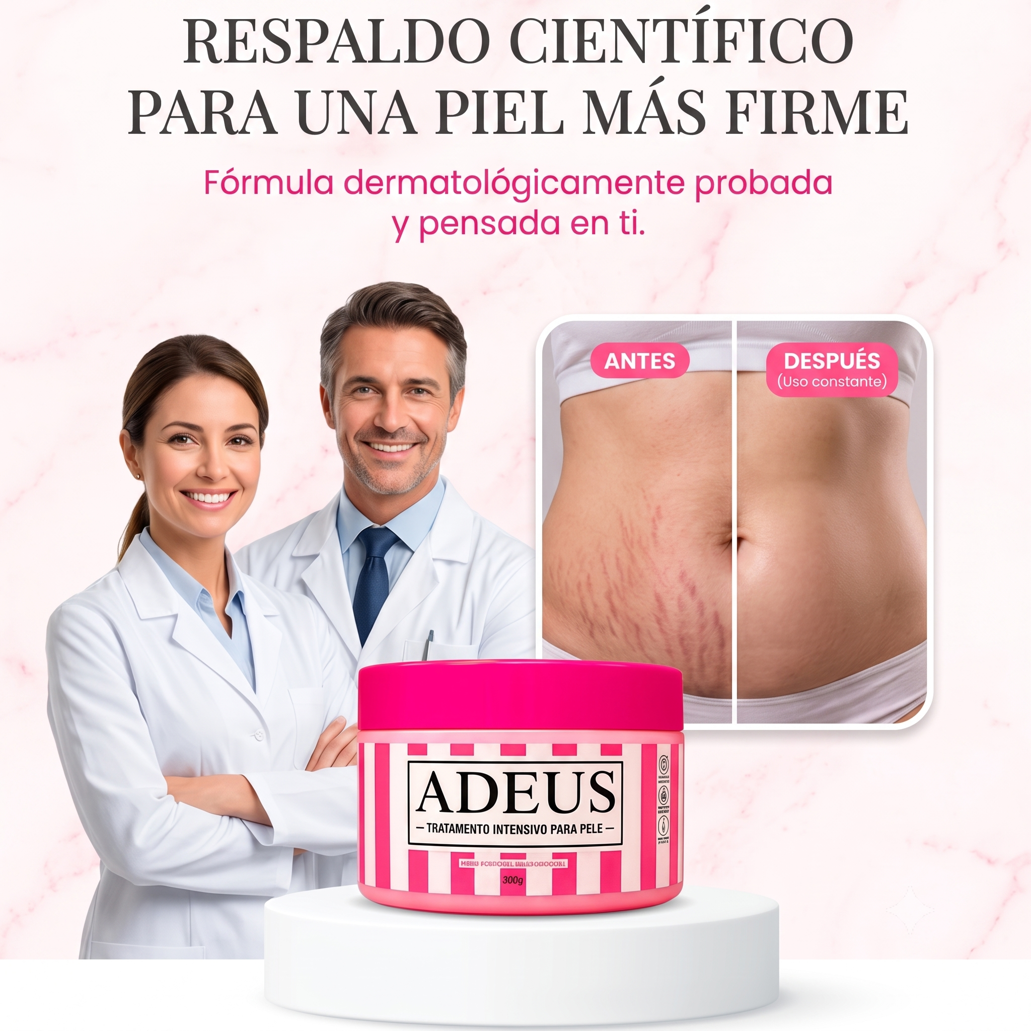 ADEUS Creme para Massagem Corporal 300 g