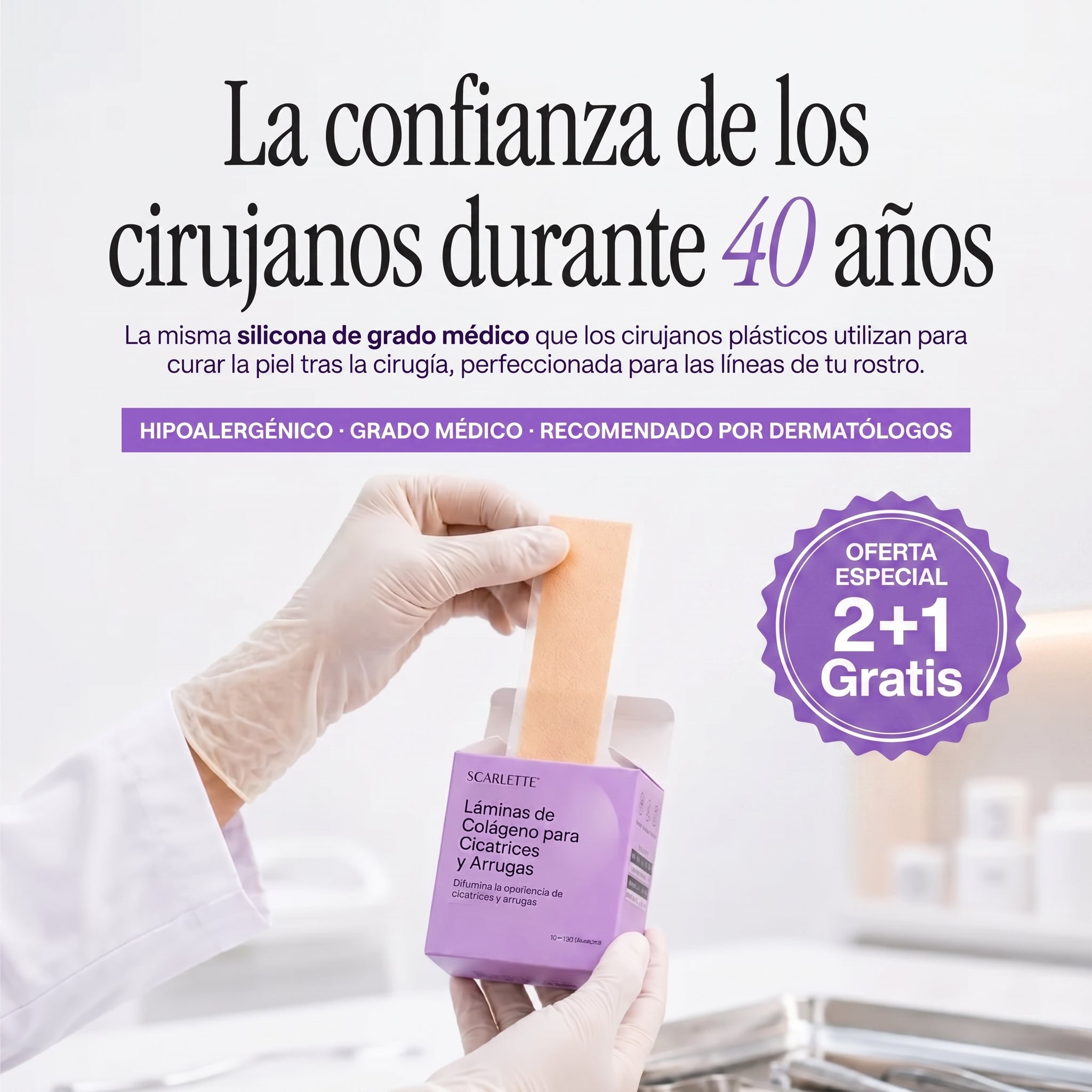 Tiras cicatrizantes