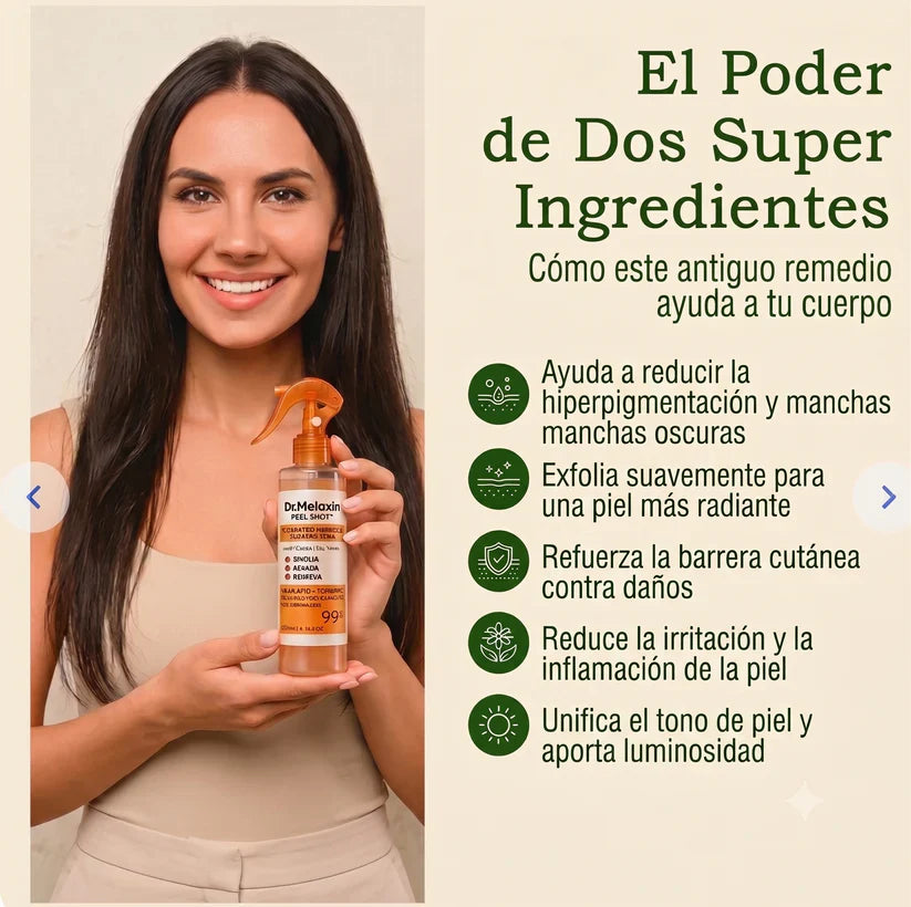 Dr Melaxin Body Peel Spray - Kojic + Turmeric