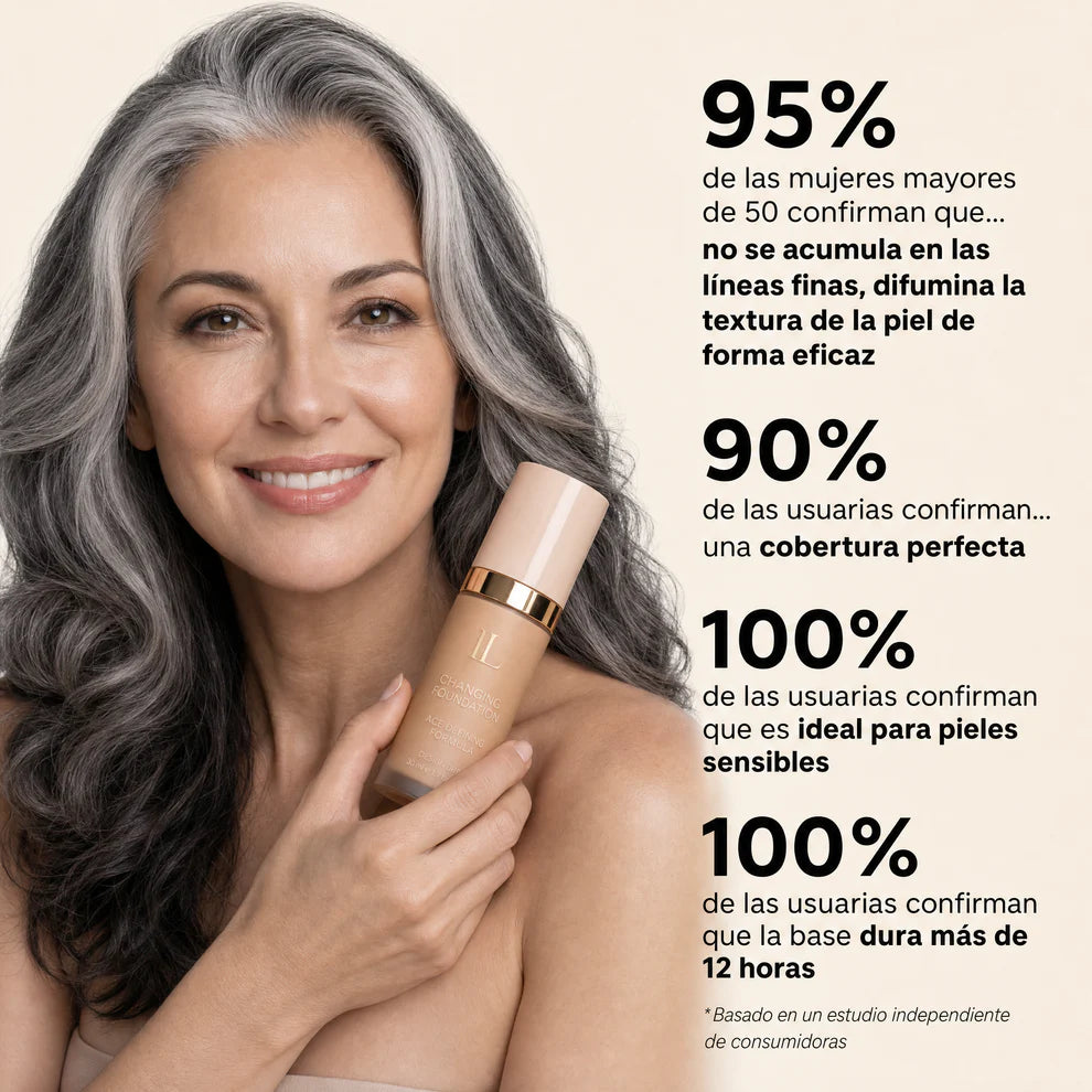 Una base de maquillaje que se adapta a tu piel.