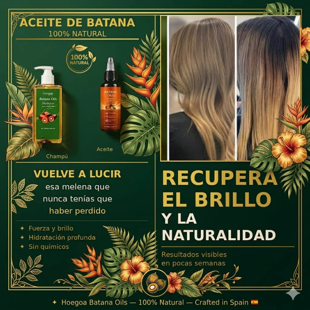 Batana Pack (Aceite de batana + Champù de batana)