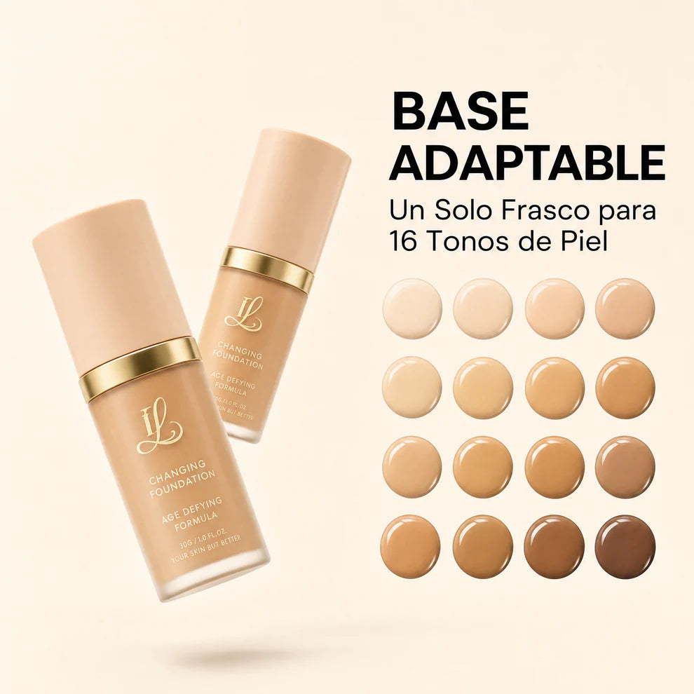 Una base de maquillaje que se adapta a tu piel.